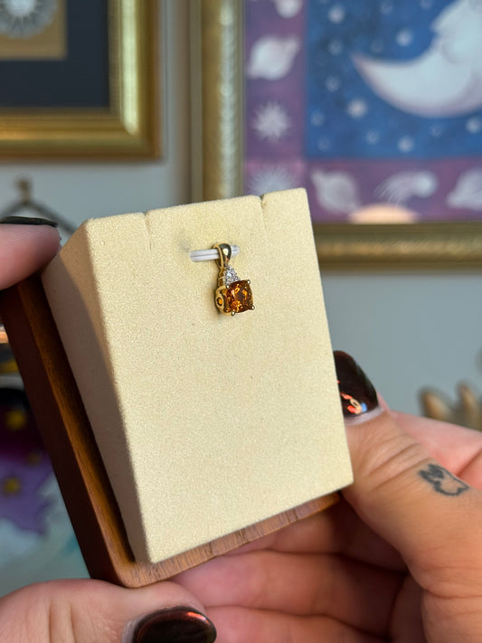 Citrine pendant