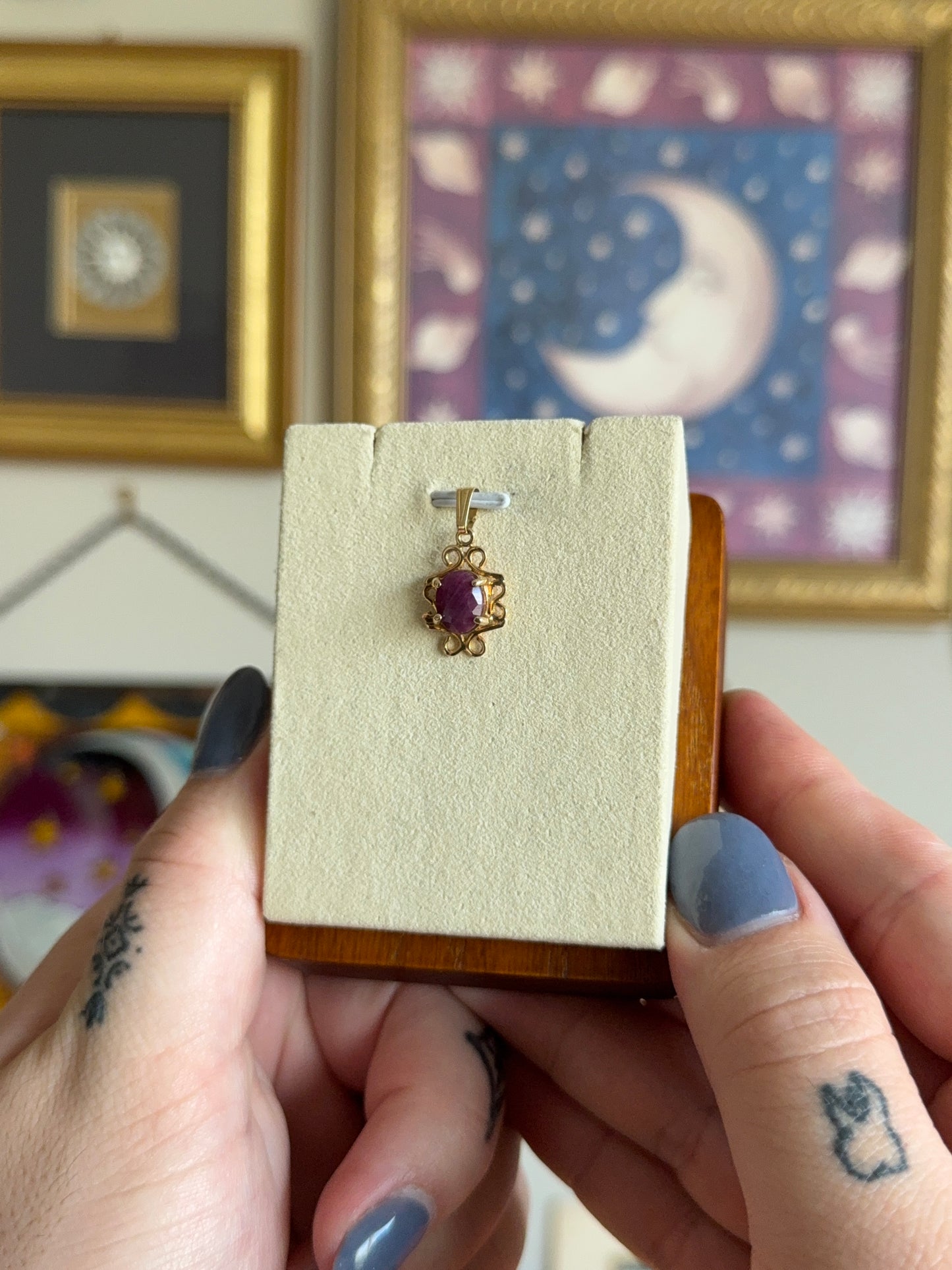 Ruby pendant