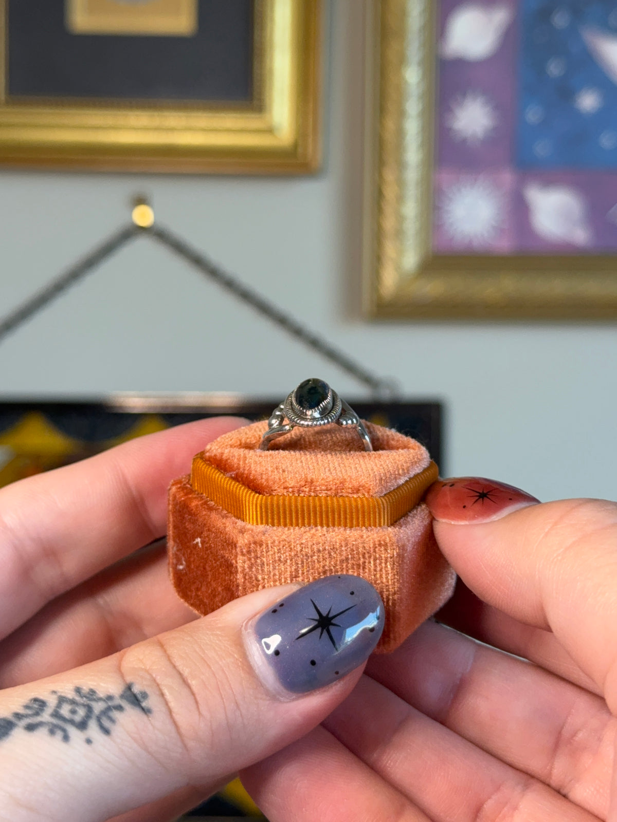 Elongated Abalone ring