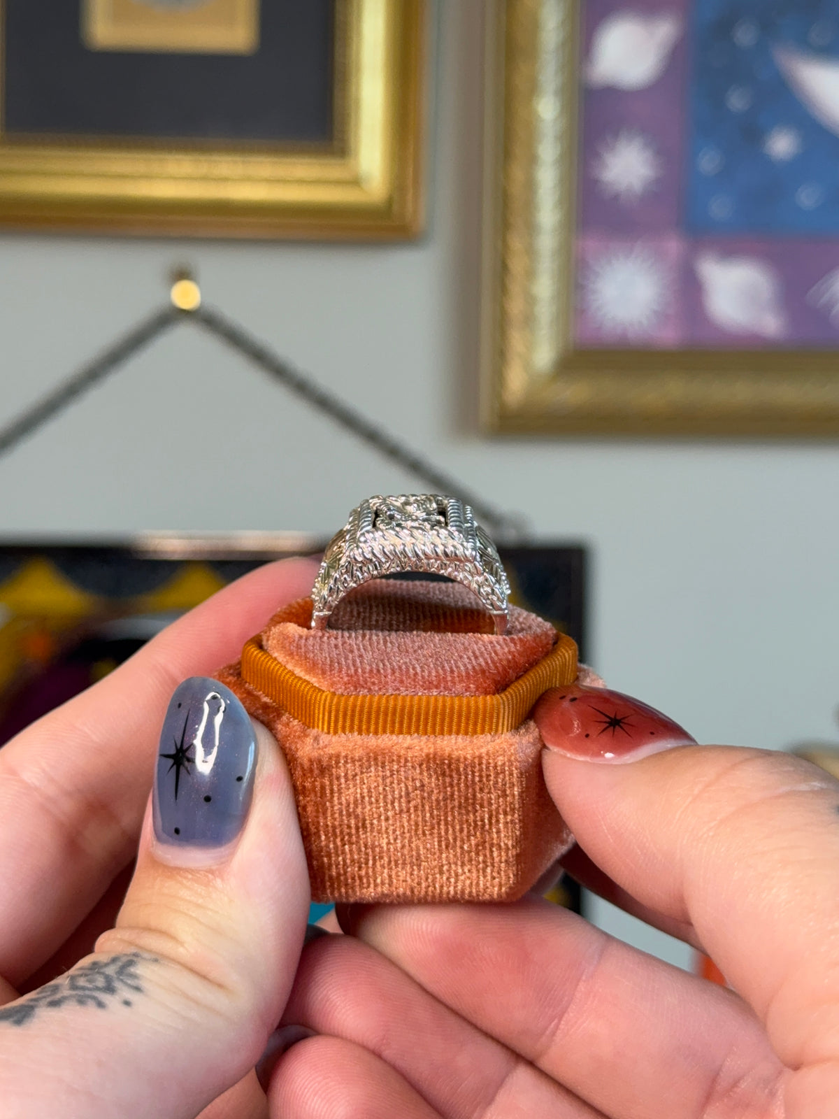 Black Hills Eagle signet ring