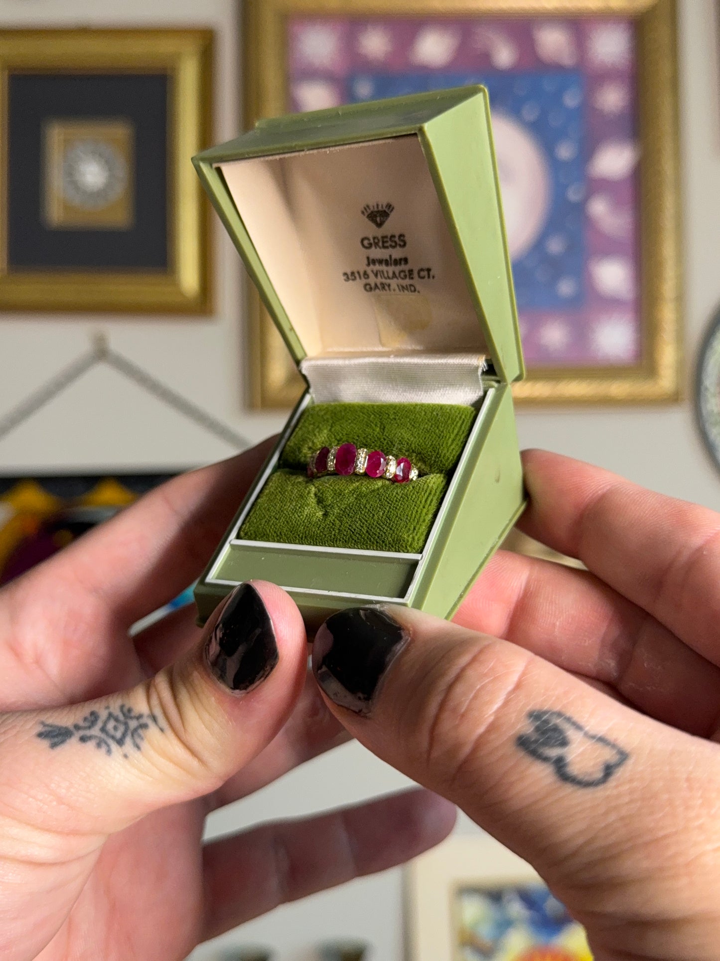 Ruby & Diamond band