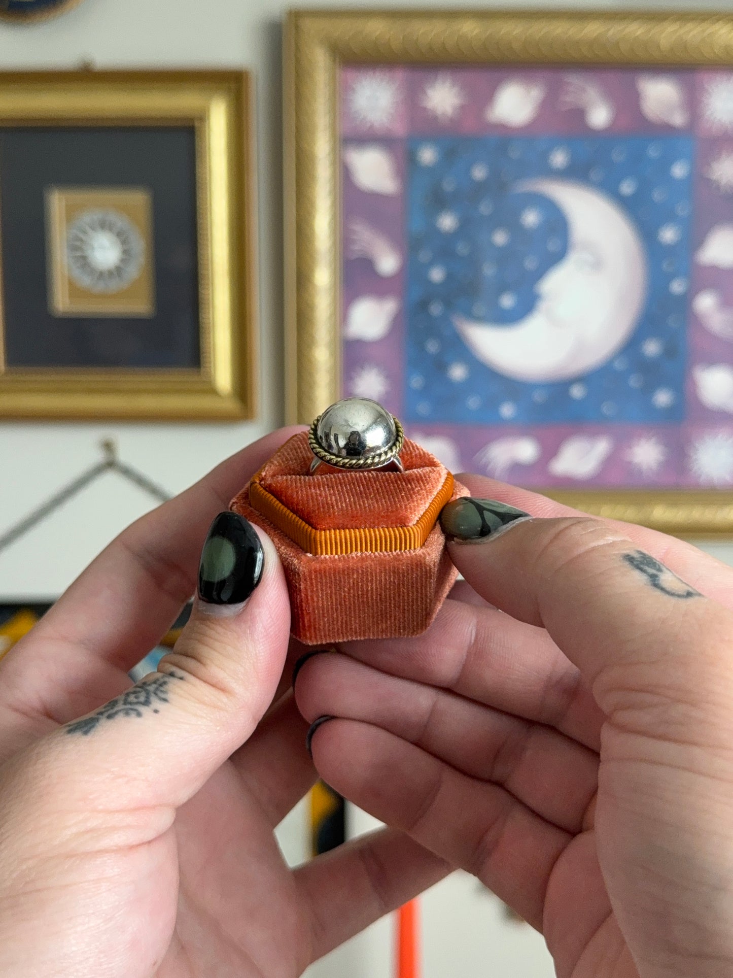 Solid circle ring