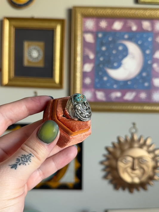 Eagle Turquoise signet