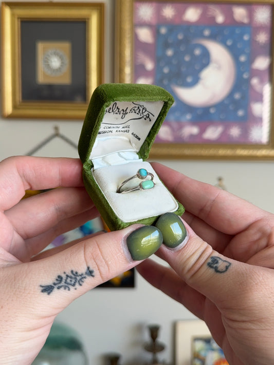 Turqouise & Variscite ring