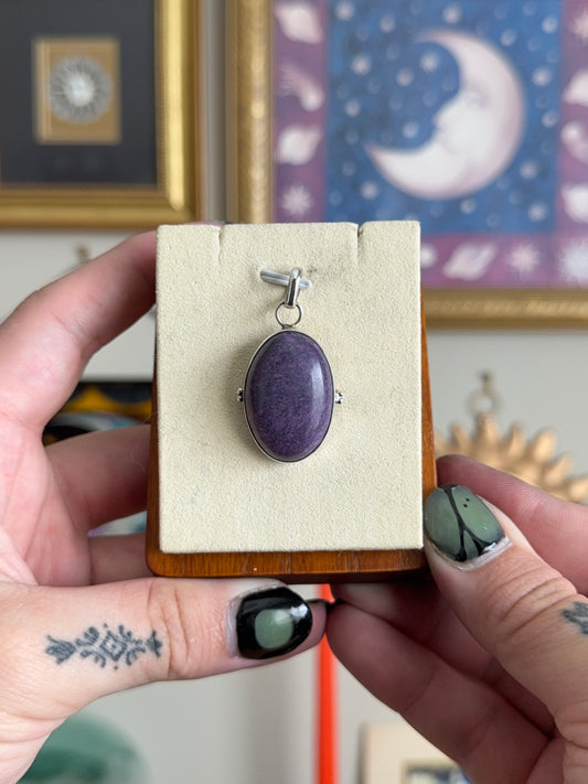 Charoite pendant