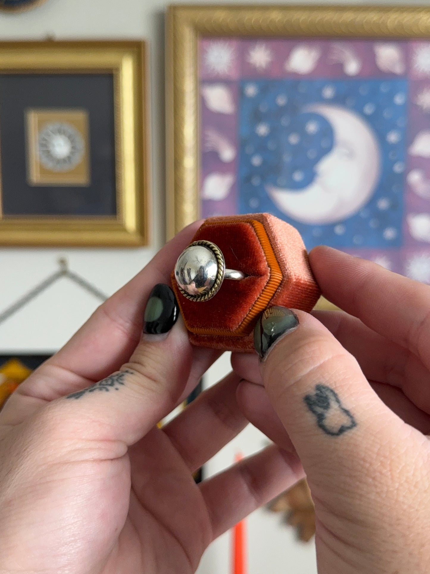 Solid circle ring