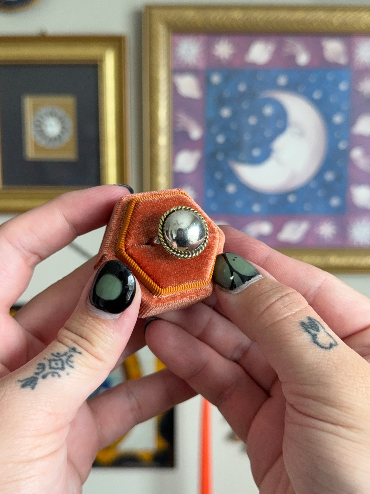 Solid circle ring