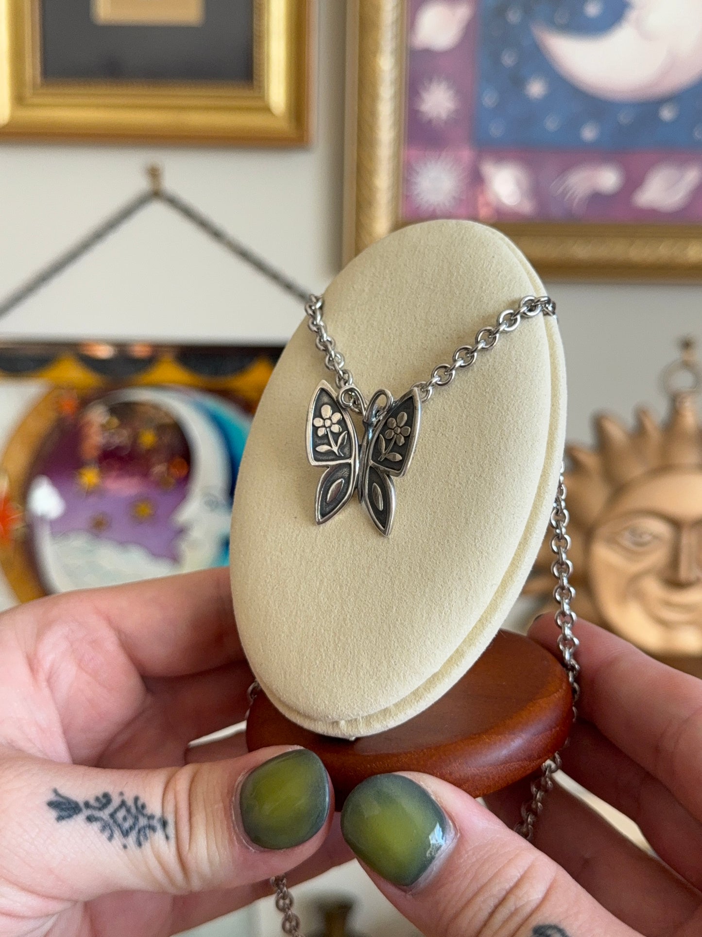 James Avery Butterfly necklace