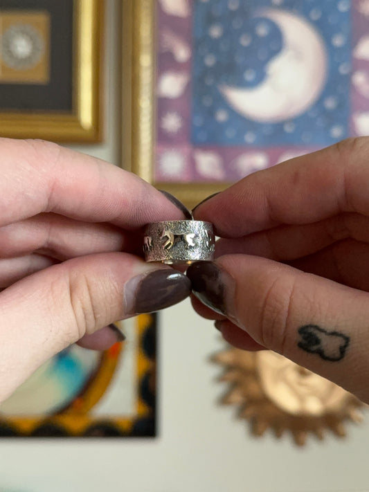 Sterling Silver Engagement ring