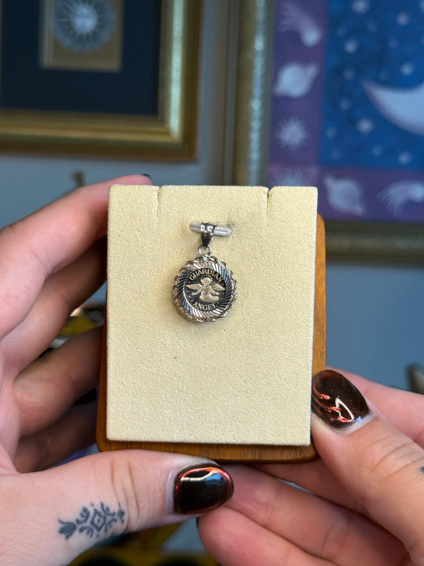 guardian angel pendant