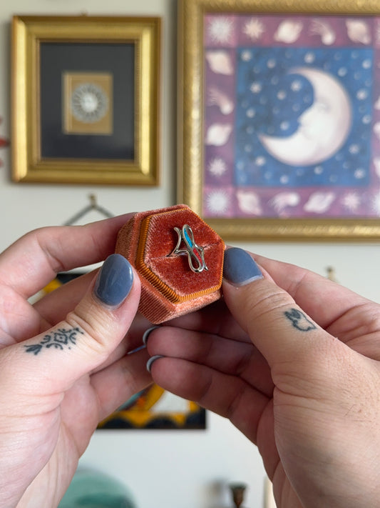 Intricate inlay ring