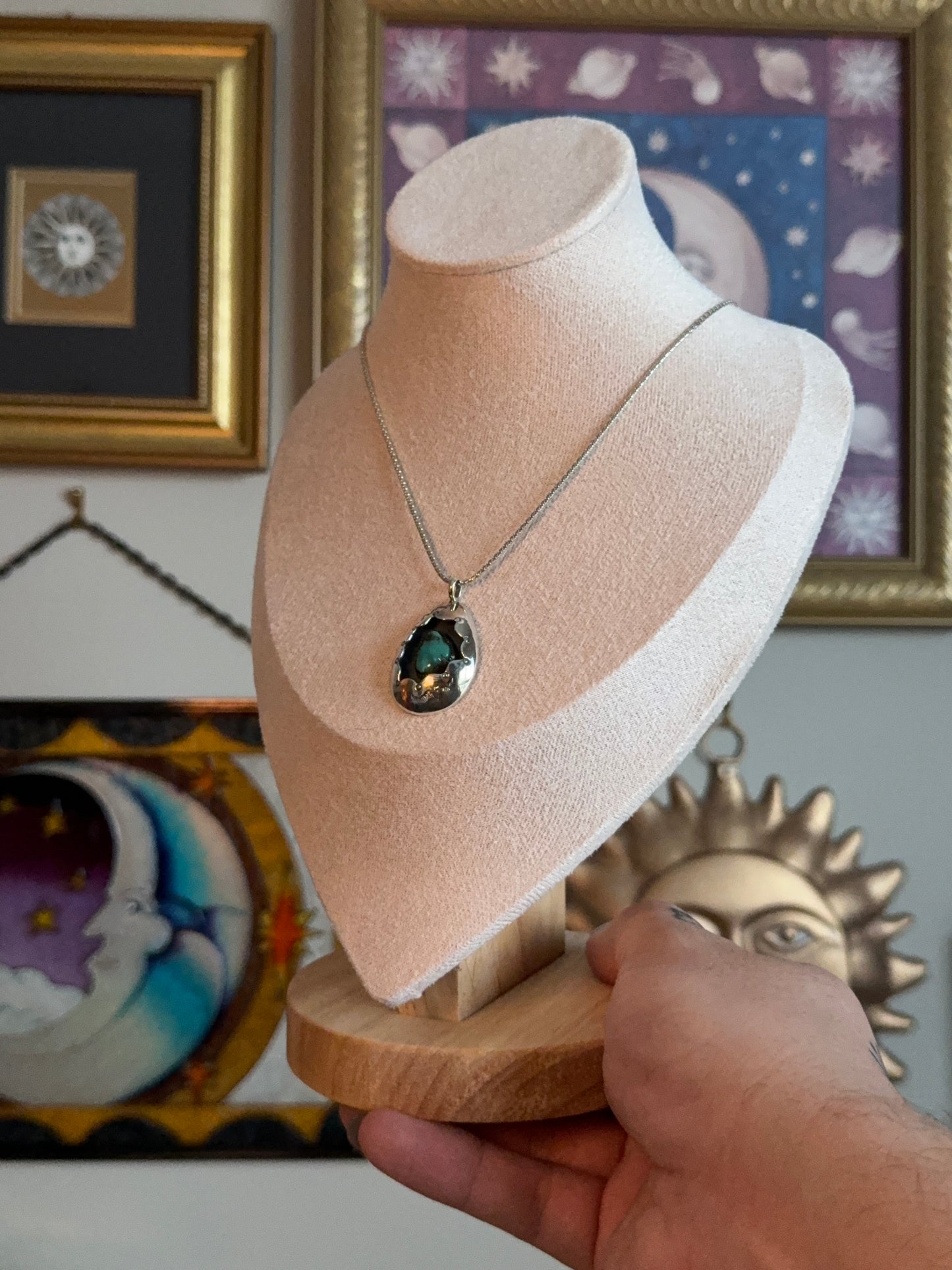 Sterling Silver Turquoise pendant