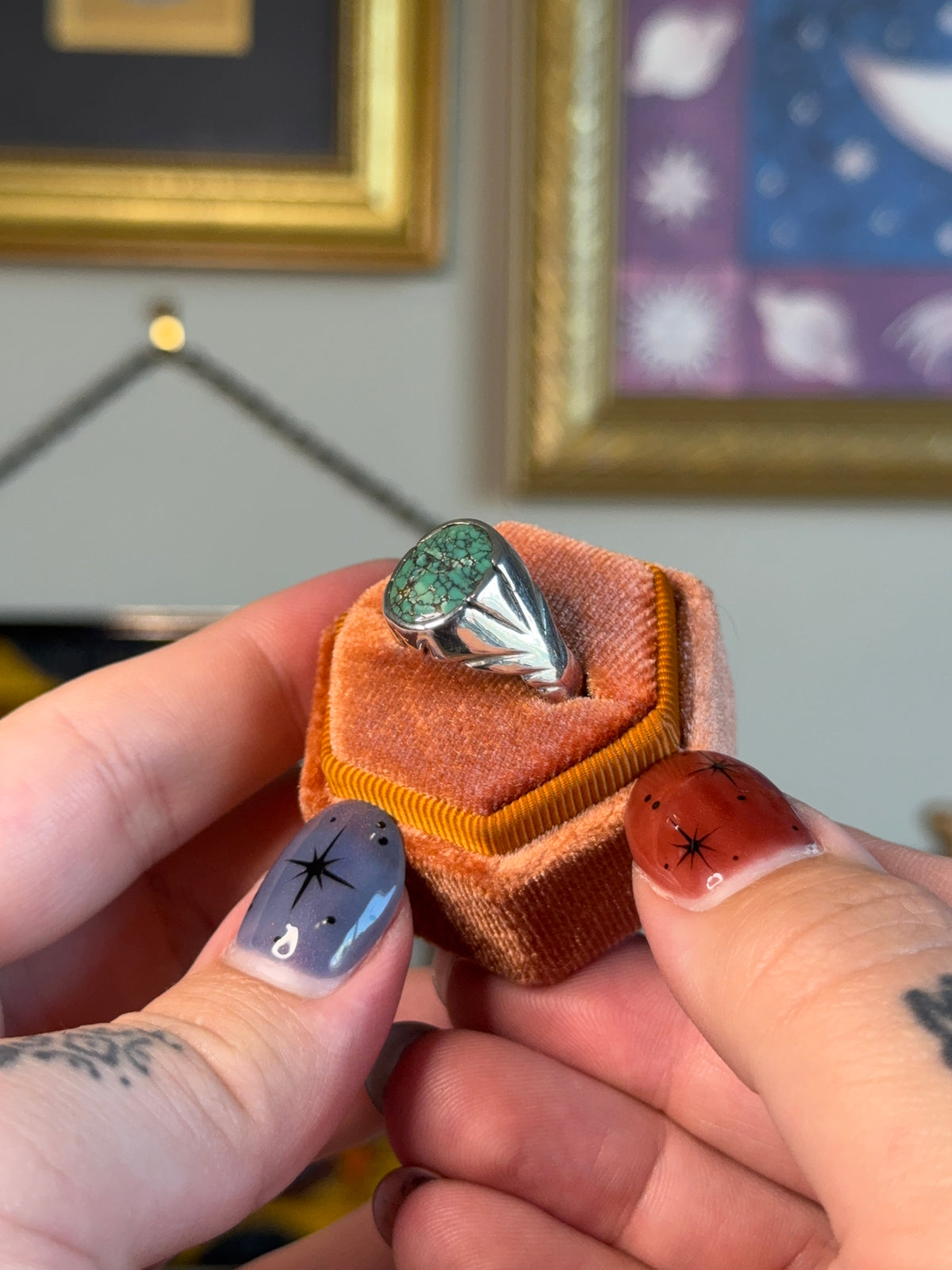 Turquoise signet