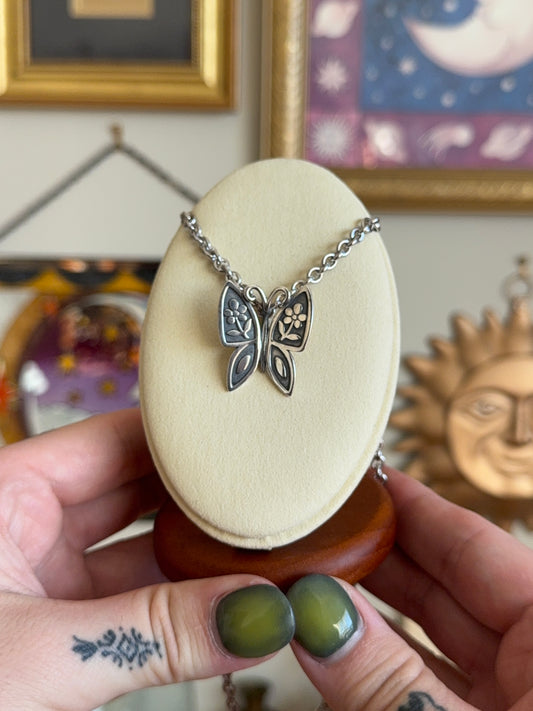 James Avery Butterfly necklace