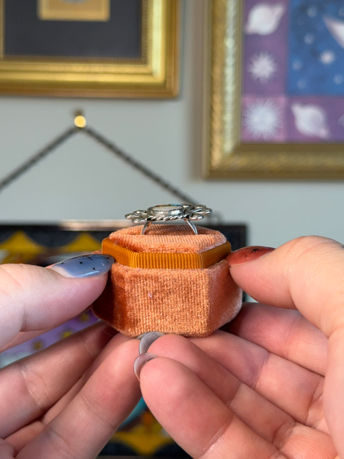 Navajo Zuni inlay ring
