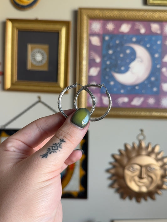 John Hardy Silver hoops