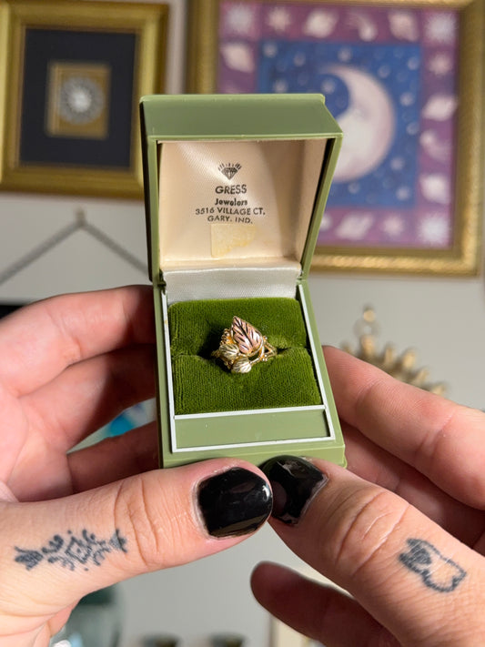 Black hills gold ring