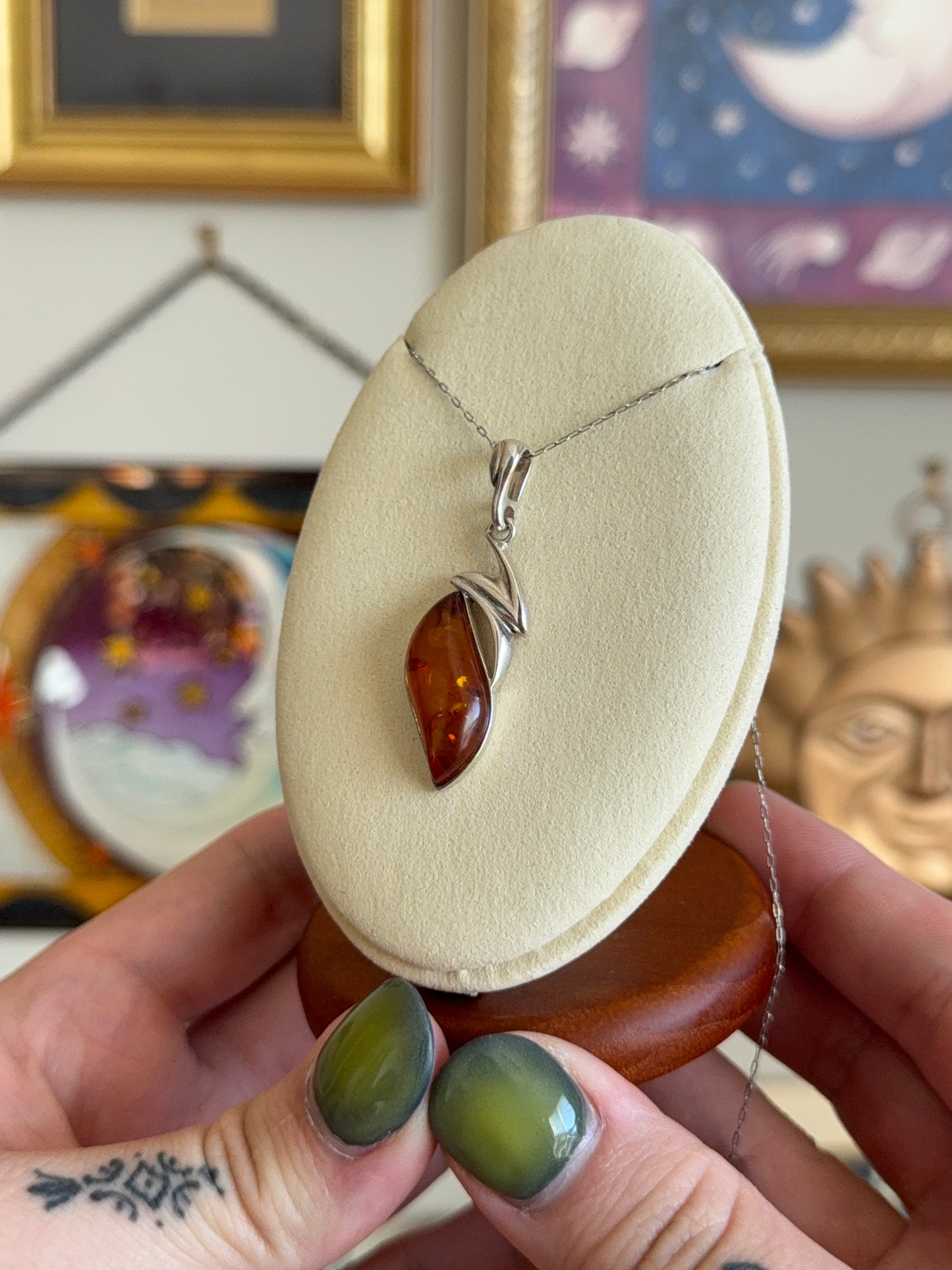 Unique Amber necklace