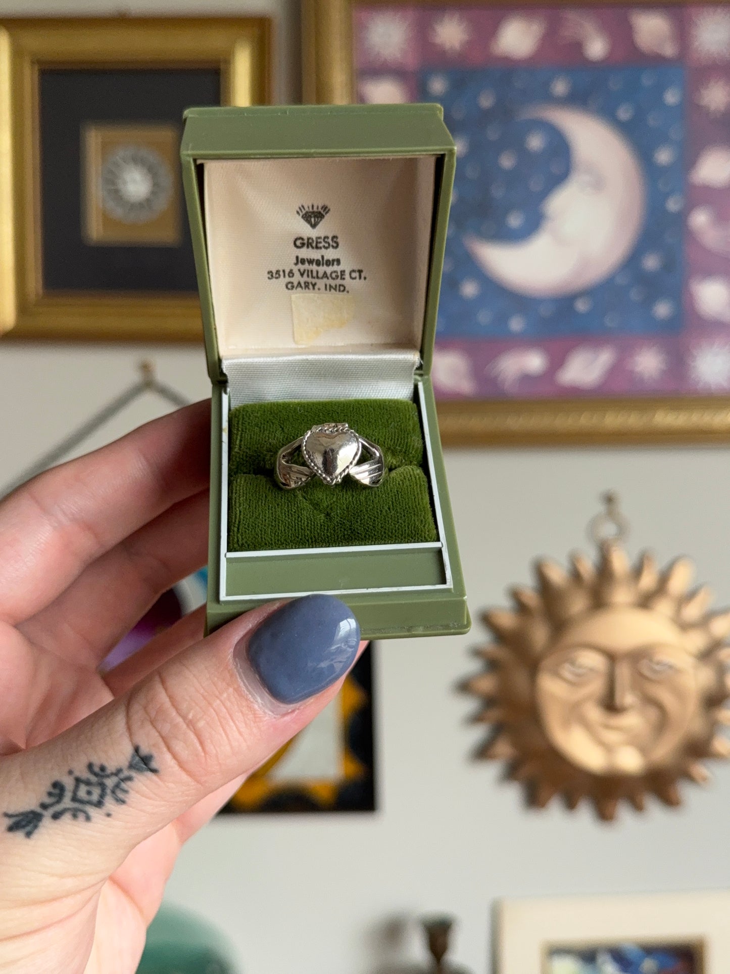 Claddagh Poison ring