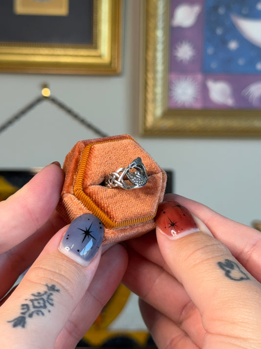 Celtic dragon ring