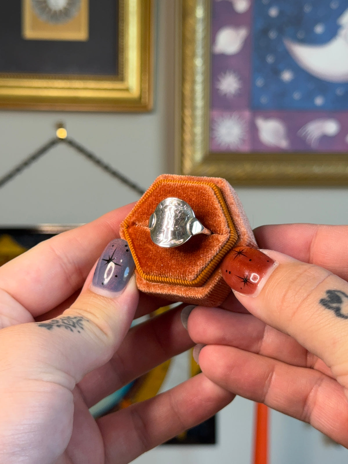 Mercury dime ring