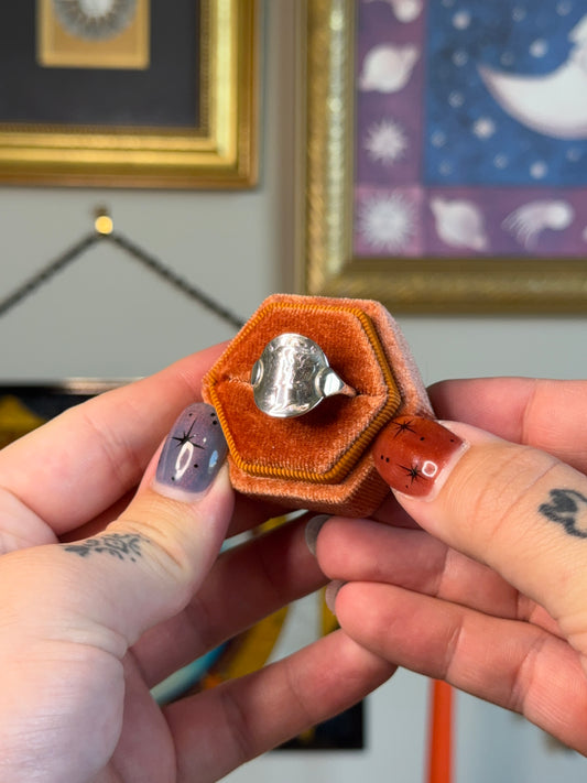 Mercury dime ring