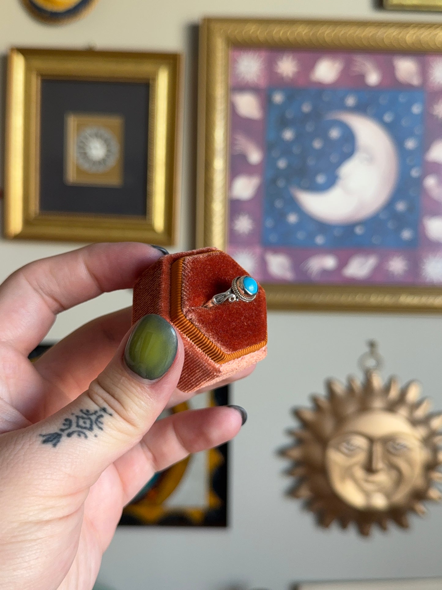 Small Turquoise ring