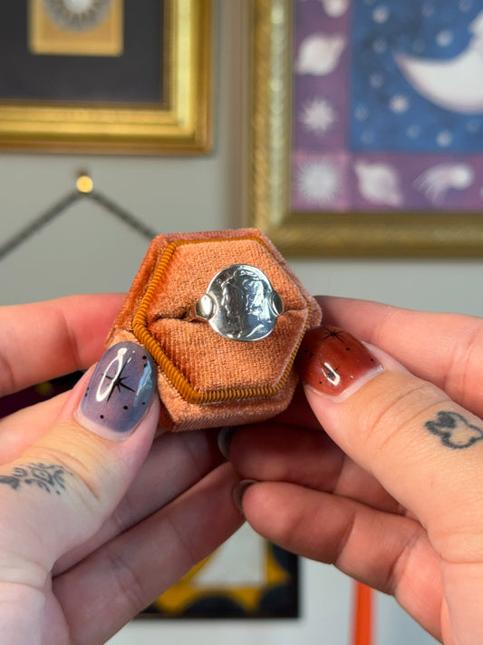 Mercury dime ring