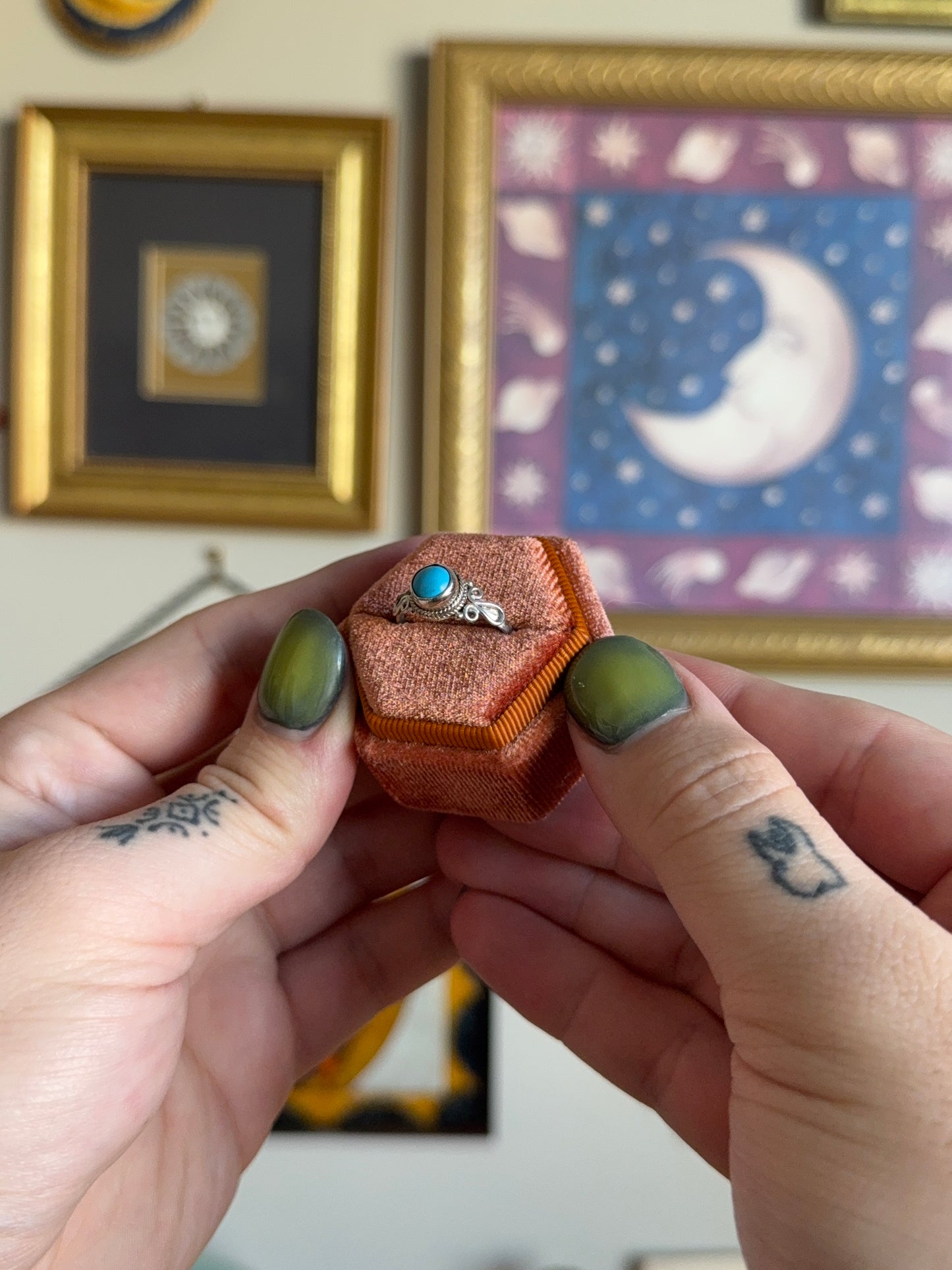 Small Turquoise ring