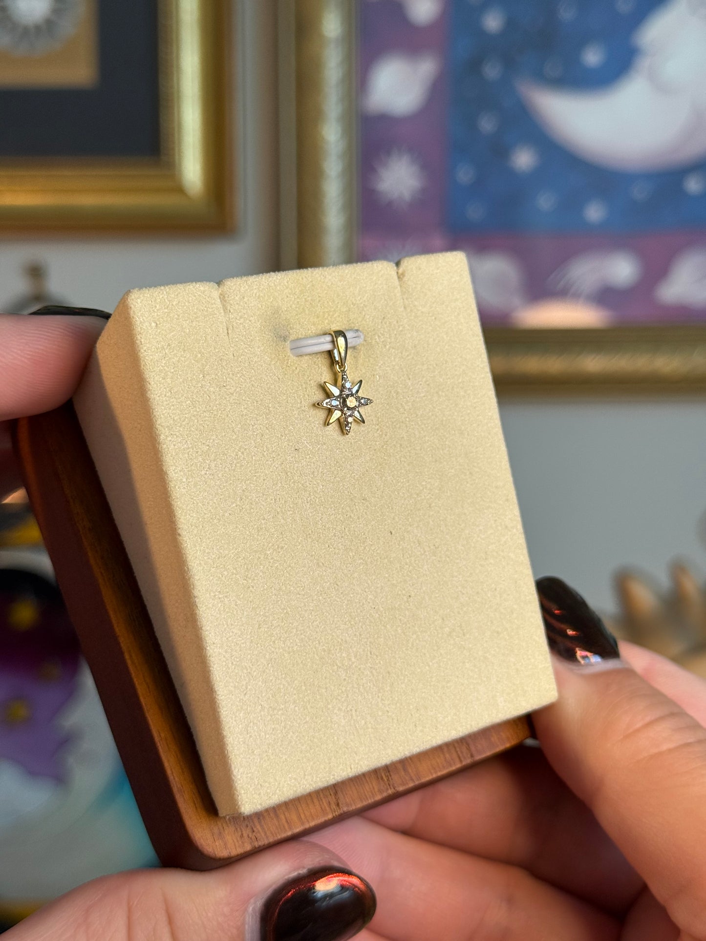 Starburst Diamond pendant