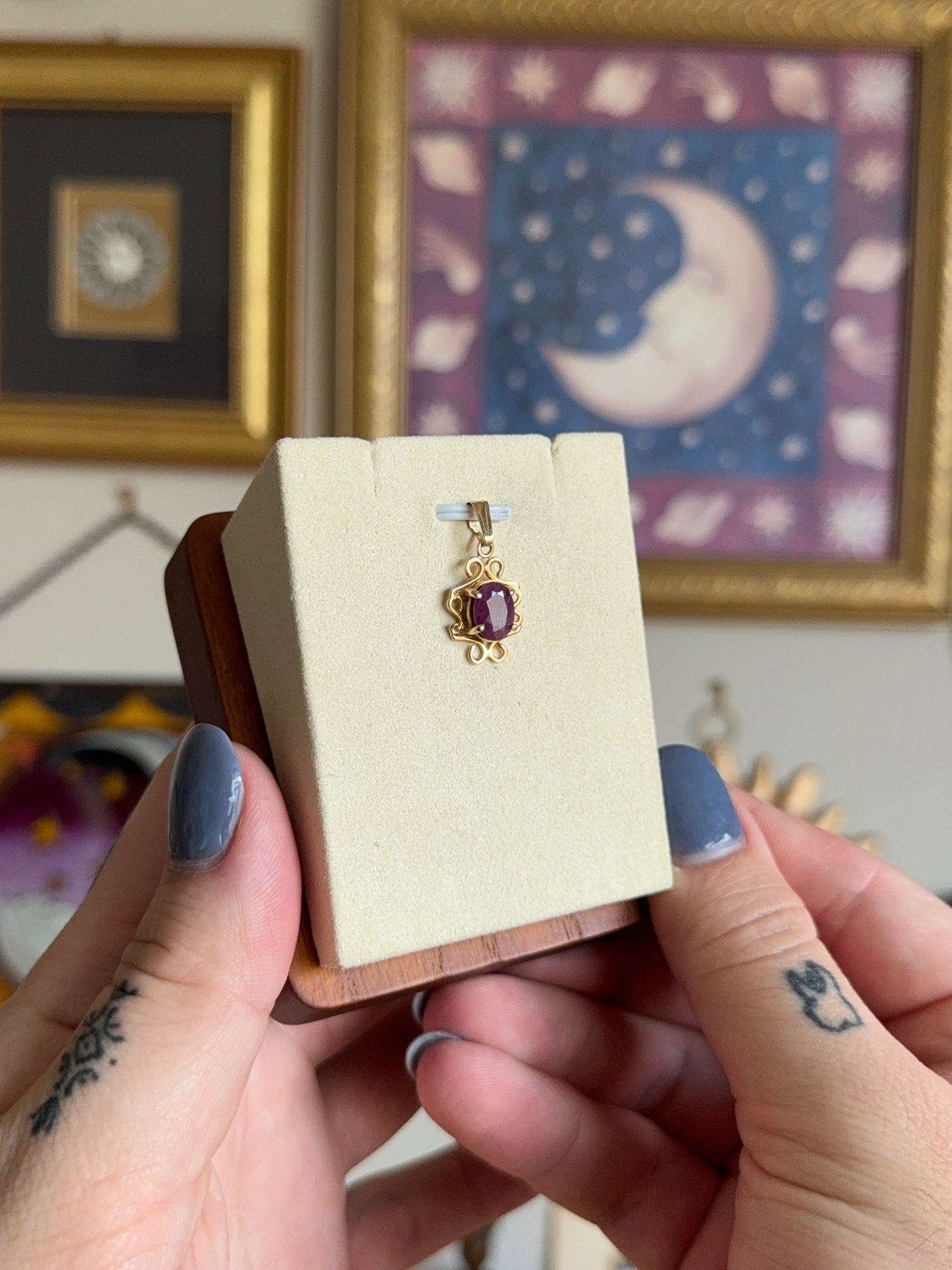 Ruby pendant