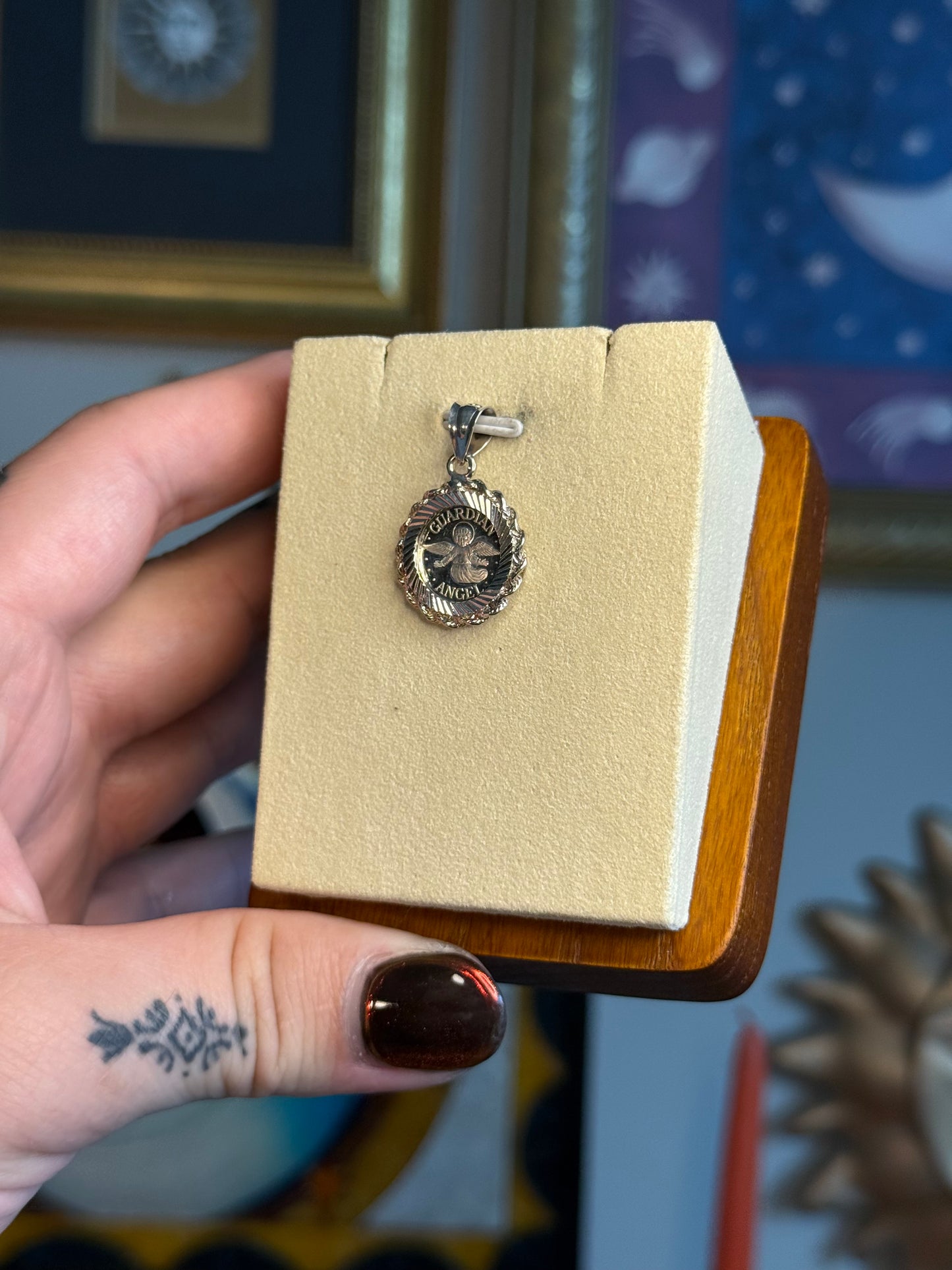 guardian angel pendant