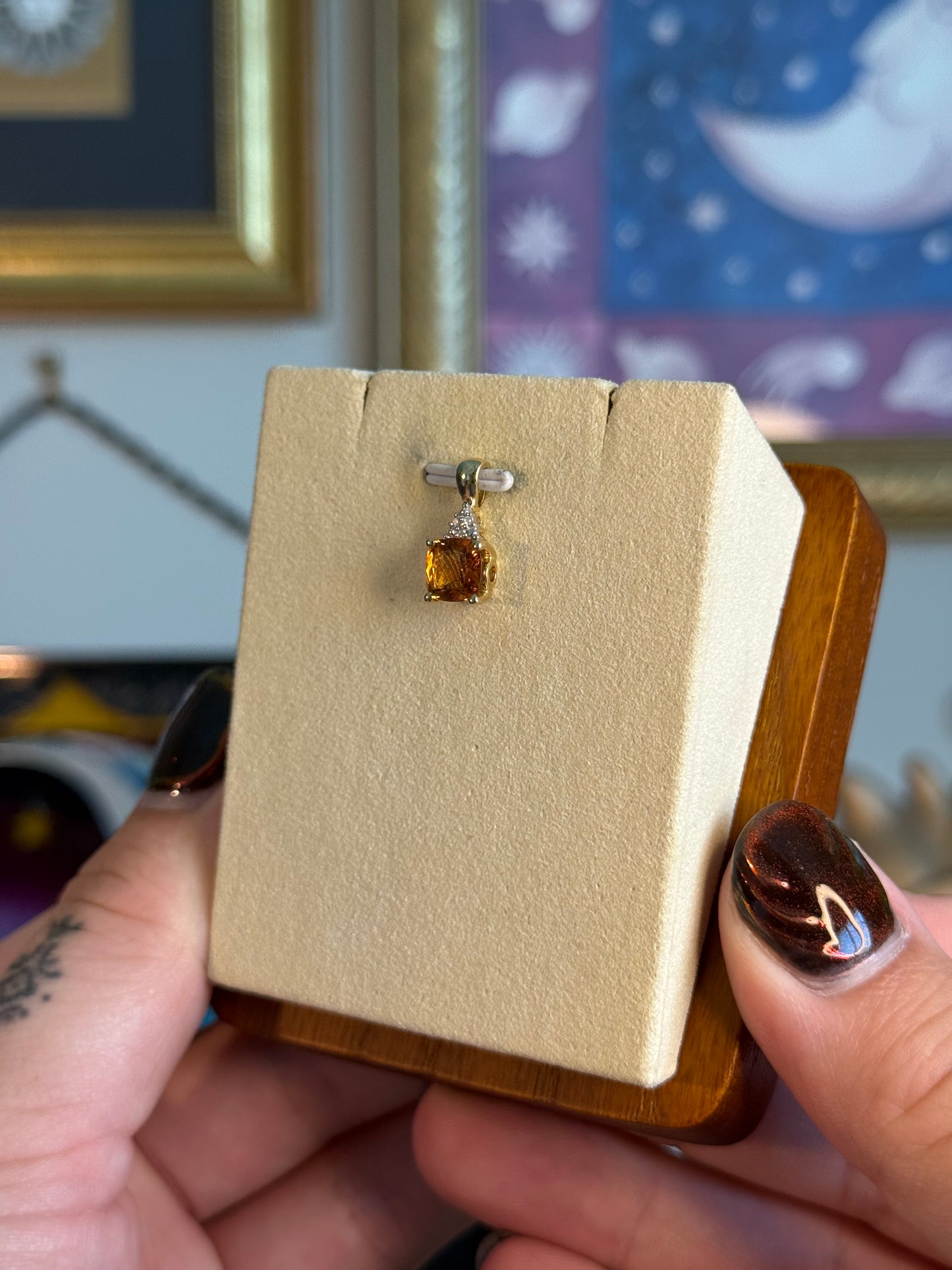 Citrine pendant
