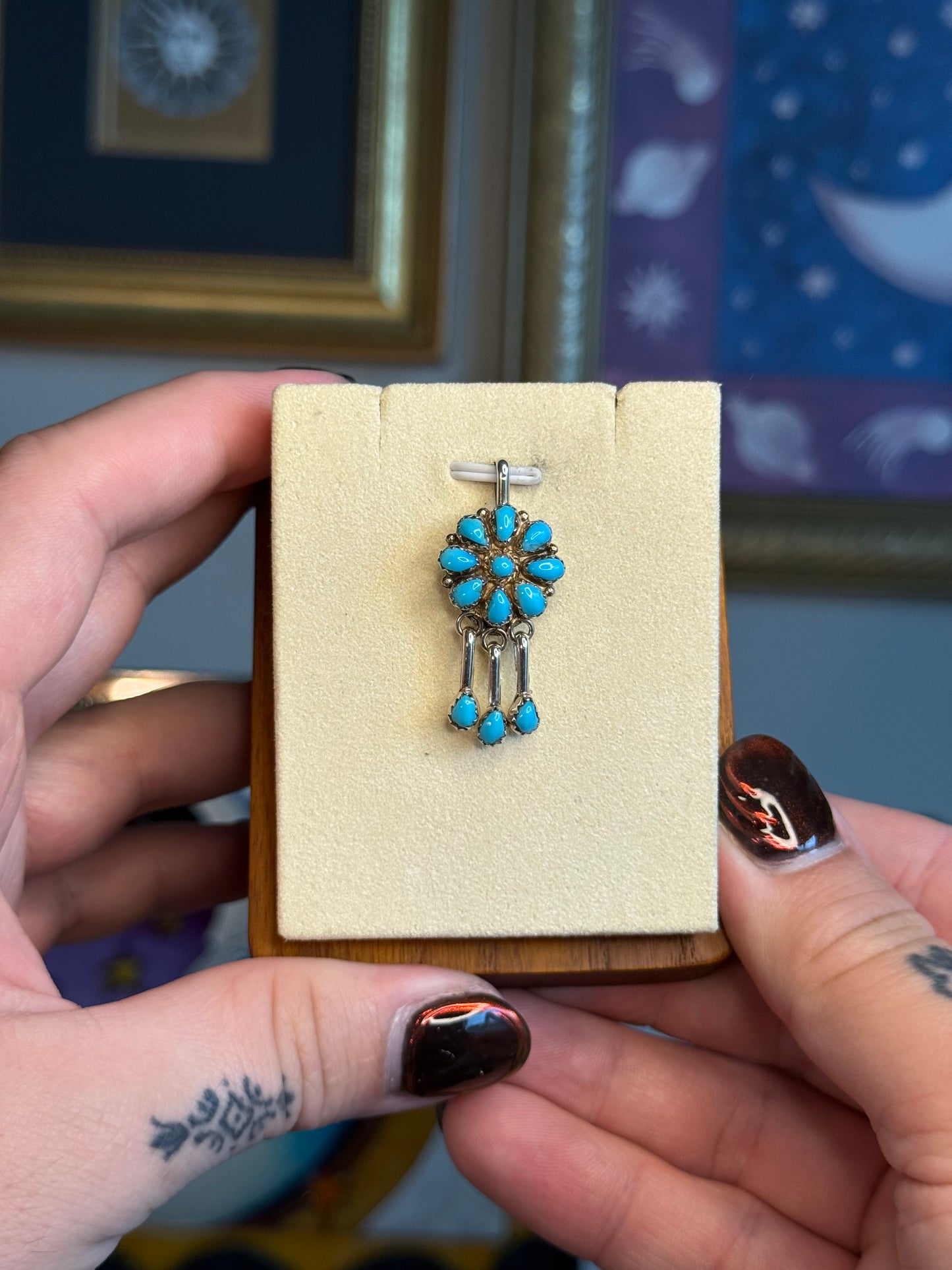 Turquoise pendant