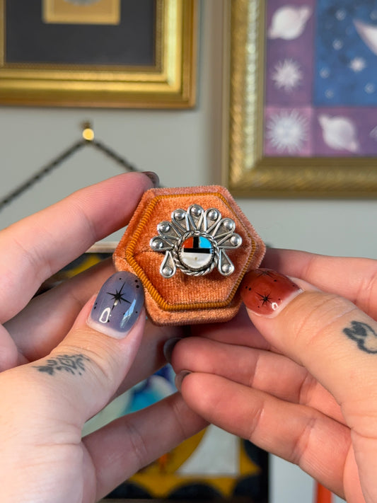 Navajo Zuni inlay ring