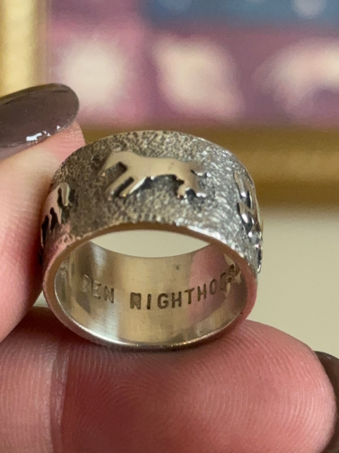 Sterling Silver Engagement ring