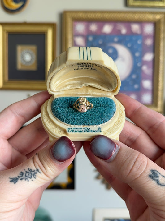 Black hills gold floral band