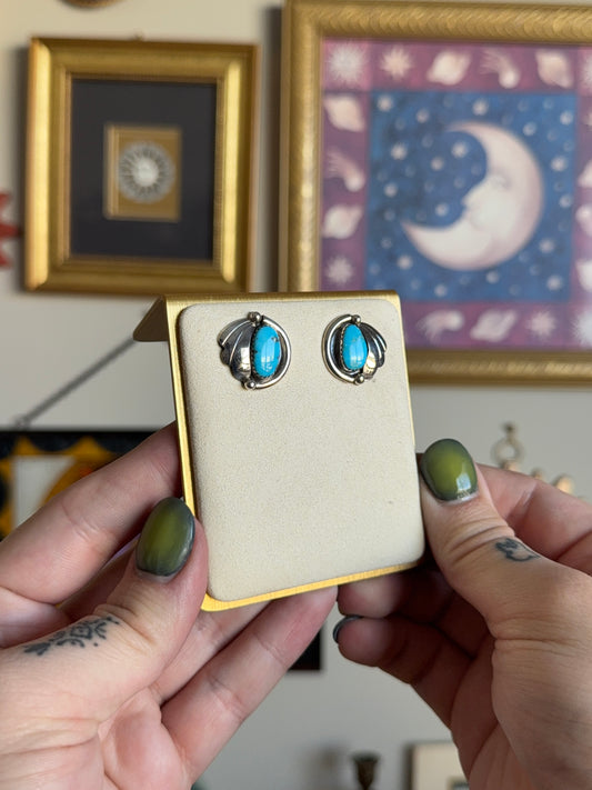 Turquoise earrings