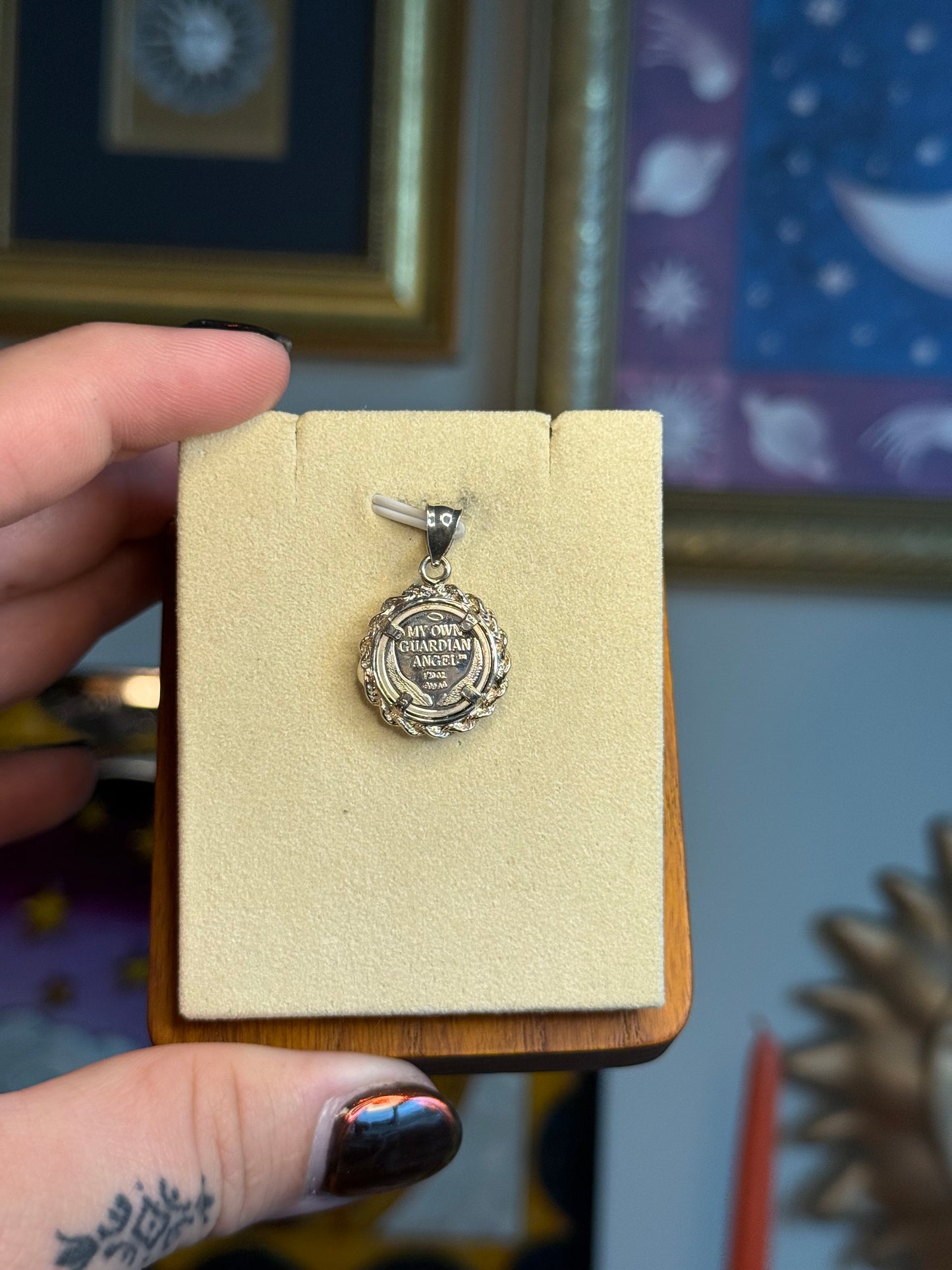 guardian angel pendant