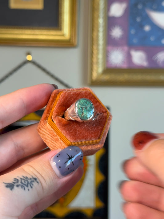 Turquoise signet