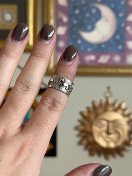 Sterling Silver Engagement ring