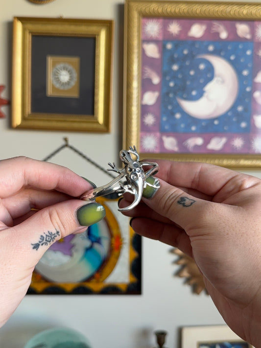 Lizard Cuff Bracelet