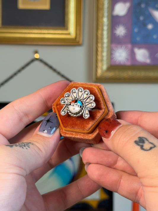 Navajo Zuni inlay ring